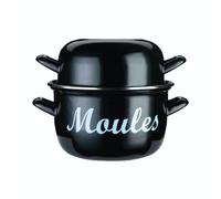 KitchenCraft World of Flavours Mediterranean Standard Mussels Pot