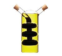Italian Glass Dual Oil & Vinegar Cruet Bottle World of Flavours Clear One Size