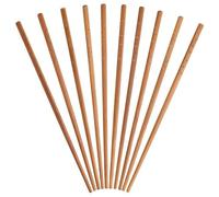 KitchenCraft World of Flavours Wooden Chopsticks, Japanese Style, 24 cm, Pack of 10, Brown