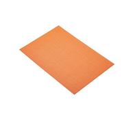 KitchenCraft Woven Vinyl Placemat, 3 x 45 cm (12" x 17.5") - Orange
