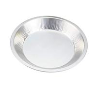 KitchenDance Disposable Heavyweight Aluminum Foil Round Baking Pan, 1070, Silver, 36 Ounces