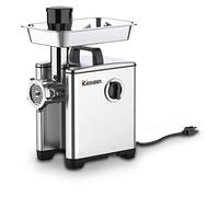 Kitchener - Heavy Duty Commercial Grade Electric Stainless Steel High HP Meat Grinder - #8 240lbs/Hour