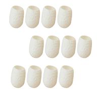 KITCHENKARATLY 30pcs Natural Silkworm Facial Cleansing Balls for Blackhead Removal Exfoliating Face Cleaner White Silk Beauty Balls Gentle Dead Skin Remover for Sensitive Skin