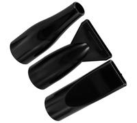 KITCHENKARATLY 3Pcs Abs Hair Dryer Nozzle Attachments for Pet and Human Use Diffuser and Concentrator for Even Airflow Lightweight Replacement Blow Dryer Nozzles for Home and Salon Styling