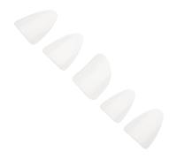KITCHENKARATLY 5pcs Ergonomic Curve Pipa Nails for String Instruments Nylon Finger Picks with Warm Textured Sound and Strong Penetration Professional Accessories for Guzheng and Pipa Players
