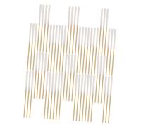 KITCHENKARATLY 60pcs Thick Cotton Sticks for Home and Beauty Use Cleaning Swabs for Precise Makeup Tattoo and Nail Care Household and Salon Essentials