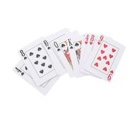KITCHENKARATLY Large Braille Playing Cards for Visually Impaired and Seniors Portable Assistive Tool with Raised Dots for Blind Entertainment and Learning Compact Deck for Card Games The Go