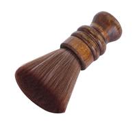 KITCHENKARATLY Soft Neck Duster Brush with Ergonomic Handle Comfortable Hair Removal Tool for Barbers Quick Broken Hair Sweeping Hairdressing Supplies for Neck and Ear Dust Cleaning