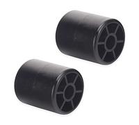 KitchenKipper 2 Pack M113955 Deck Wheels Replacement for Joh-n Deere Lawn Mower 180 185 2025R GT GX LX, Replaces M41644 210-303 13279