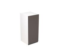 KitchenKit Flatpack J-Pull 300 Wall Kitchen Cabinet 720 x 300 x 330mm (HxWxD) - Matt Graphite