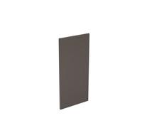 KitchenKit Flatpack J-Pull 350 Wall End Panel 800 x 350 x 18mm (HxWxD) - Matt Graphite