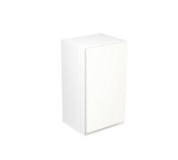 KitchenKit Flatpack J-Pull 400 Wall Kitchen Cabinet 720 x 400 x 330mm (HxWxD) - Gloss White