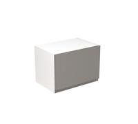 KitchenKit Flatpack J-Pull 500 Bridging Wall Kitchen Cabinet 360 x 500 x 330mm (HxWxD) - Matt Dust Grey