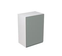 KitchenKit Flatpack J-Pull 500 Wall Kitchen Cabinet 720 x 500 x 330mm (HxWxD) - Matt Sage Green