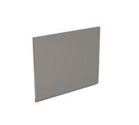 KitchenKit Flatpack J-Pull 596 Integrated Extractor Door 490mm x 596mm (HxW) - Gloss Dust Grey