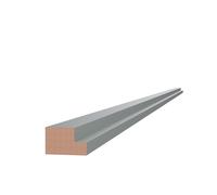 KitchenKit Flatpack Shaker Multi Rail 2745mmL x 55mmW x 36mmD (LxWxD) - Matt Sage Green