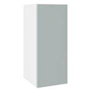 KitchenKit Flatpack Slab 300 Wall Kitchen Cabinet 720 x 300 x 330mm (HxWxD) - Supermatt Aquamarine