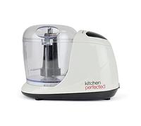 KitchenPerfected 100W Multi Chopper / 1 Speed Operation Plus Turbo Button / Stainless Steel Blades / Whisk Attachment / Plastic Bowl / 300ml Capacity - Ivory White - E5413WI