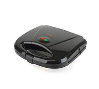 (Black) Lloytron | Kitchen Perfected 2Slice Sandwich Maker