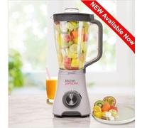 KitchenPerfected 500w 1.5Ltr Table Blender - 2 Speed Settings - Pulse Setting - 50ml Measuring Cup - Plastic Jug - White - E5015WH