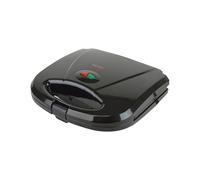 KitchenPerfected 2 Slice Sandwich & Omelette Maker - Non-Stick - Portable - E2605BK - Black