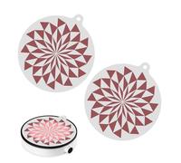 KitchenRaku 2PCS Temp-Changing Induction Cooktop Protector Mat, 24cm