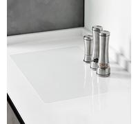 KitchenRaku Clear Silicone Mat for Resin Casting 40x60 cm, Non Stick Silicone Placemat Sheet for Crafts, Heat Resistant Mat Craft Mat for Table Worktops (1, Clear)