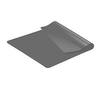 KitchenRaku Extra Large Silicone Mat for Kitchen Worktop Protector, Nonstick Heat Resistant Countertop Mat, Nonskid Placemat, Craft Mat, Table Mat (Grey, 60x80cm)