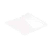 KitchenRaku Extra Large Silicone Mat for Kitchen Worktop Protector, Nonstick Heat Resistant Countertop Mat, Nonskid Placemat, Craft Mat, Table Mat (Transparent, 60x80cm)