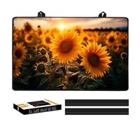 Kitchenraku Hob Cover 78X52cm, Electric Hob Covers, Ceramic Hob Covers, Induction Hob Covers, Glass Hob Covers, Hob Covers for Electric Cookers to Protect from Scratches (Customised Style H, 78x52cm)