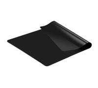 KITCHENRAKU KR Thickened Extra Large Silicone Worktop Protector - Nonstick Heat Resistant Countertop, No Skid & Nonstick Placemat & Craft Mat (Black, 40x60cm)