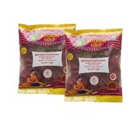Kitchens Gold Beetroot Rice Papad 150g Beetroot Rice Papad Crispy South Indian Appalam Traditional Colorful Fryums Snack for Meals Pack of 2