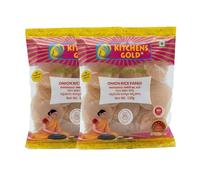 Kitchens Gold Onion Rice Papad 150g Onion Flavored Rice Papad Crispy South Indian Appalam Traditional Homemade Style Fryums Snack Pack of 2