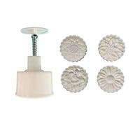 Kitchenware 3D Flower 150g Mooncake Shaped Multipurpose Reusable Festival Cookie Decorating Tool Mooncake 150g Press