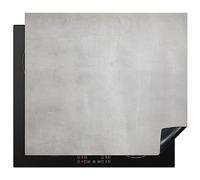KitchenYeah© Induction Hob Protector Mat 20.5"x23.2" / 59x52 cm Cooker Top Protectors Cover Ceramic Covers Electric Hobs Vinyl Concrete - Grey - Cement - Industrial - Texture