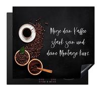 KitchenYeah© Induction Hob Protector Mat 20.5"x23.6" / 60x52 cm Cooker Top Protectors Cover Ceramic Covers Electric Hobs Vinyl Proverbs - Words - Quotes