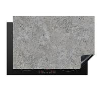 KitchenYeah© Induction Hob Protector Mat 20.5"x31.5" / 80.2x52.2 cm Cooker Top Protectors Cover Ceramic Covers Electric Hobs Vinyl Concrete - Slate - Grey - Concrete Structure