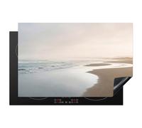 KitchenYeah© Induction Hob Protector Mat 20.5"x31.5" / 80.2x52.2 cm Cooker Top Protectors Cover Ceramic Covers Electric Hobs Vinyl Coastline - Beach - Ocean