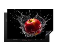 KitchenYeah© Induction Hob Protector Mat 20.5"x31.5" / 80x52 cm Cooker Top Protectors Cover Ceramic Covers Electric Hobs Vinyl Apple - Red - Water - Black - Fruit