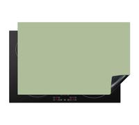 KitchenYeah© Induction Hob Protector Mat Kitchen Stove Top Cover Vinyl | 20.5"x31.9" / 81x52 cm Electric Cooker Cap Guard Covers for Hobs Non Slip Flexible Jump - Sprint - Green