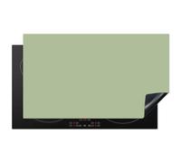 KitchenYeah© Induction Hob Protector Mat Kitchen Stove Top Cover Vinyl | 20.5"x35.9" / 91.2x52 cm Electric Cooker Cap Guard Covers for Hobs Non Slip Flexible Jump - Sprint - Green