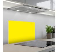 KitchenYeah© Splashback for kitchen 16"x24" / 40x60 cm self adhesive Sink Splash Splatter Guard Backsplash Decor Yellow - Lemon - Neon - Patterns