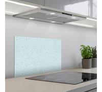 KitchenYeah© Splashback for kitchen 16"x24" / 40x60 cm self-adhesive Wall Protector Decor Panels Cooker Backsplash Terrazzo - Pattern - Colorful - Baby Blue