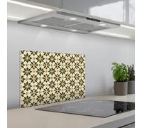 KitchenYeah© Splashback for kitchen 16"x24" / 40x60 cm self-adhesive Wall Protector Decor Panels Cooker Backsplash Tile - Pattern - Green