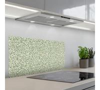 KitchenYeah© Splashback for kitchen 18"x35" / 45x90 cm self-adhesive Back Splashes Kitchens Splash Guard Decor Botanical - Branches - Green