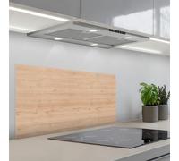KitchenYeah© Splashback for kitchen 18"x35" / 45x90 cm self-adhesive Wall Protector Decor Panels Cooker Backsplash Wood - Patterns - Shelves