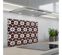 KitchenYeah© Splashback for kitchen 20"x28" / 50x70 cm self adhesive Sink Splash Splatter Guard Backsplash Decor traditional - Element - Colorful
