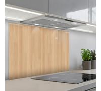 KitchenYeah© Splashback for kitchen 22"x31" / 55x80 cm self-adhesive Back Splashes Kitchens Splash Guard Decor Natural - Wood - Shelf - Patterns