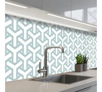 KitchenYeah© Splashback for kitchen 24"x118" / 60x300 cm self adhesive Sink Splash Splatter Guard Backsplash Decor Design - Line - Pattern
