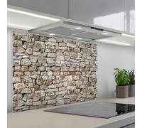 KitchenYeah© Splashback for kitchen 24"x35" / 60x90 cm self-adhesive Sink Splash Splatter Guard Splashbacks Walls Rough - Wall - Natural stones